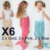 Mermaidia Skirt - Pack of 6 Mixed Colours