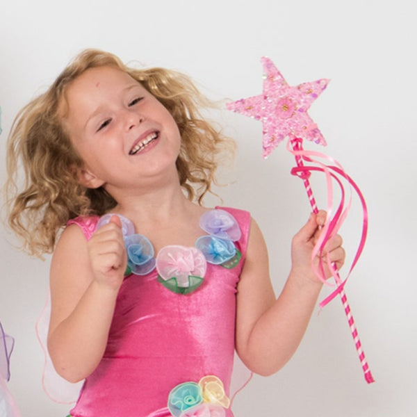 Super Star Wand - Pink, White or Light Blue