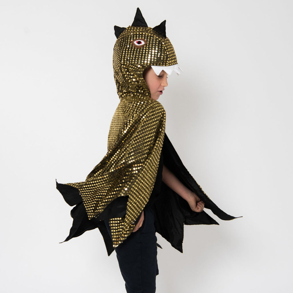 Gold cape outlet fancy dress