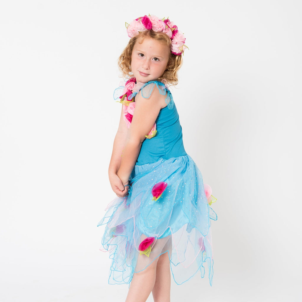 Crystal Fairy Dress Turquoise | Dress up Clothes for Kids Crystal Fairy Dress Turquoise | Dress up Clothes for Kids