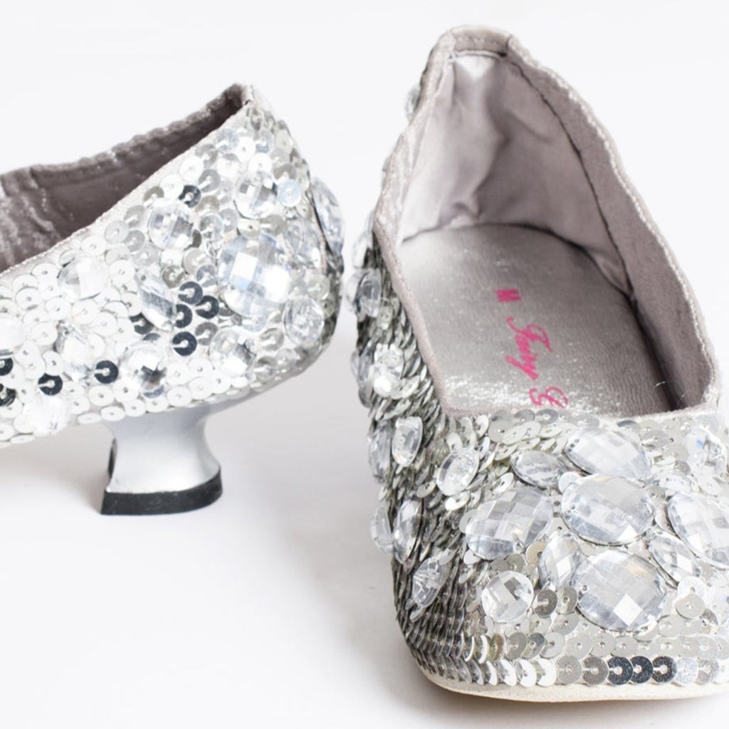 Kids glass sale slippers