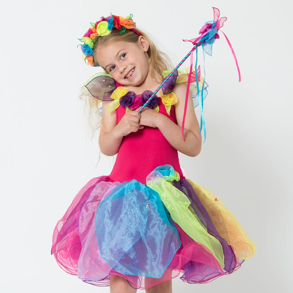 Wish rainbow outlet dress