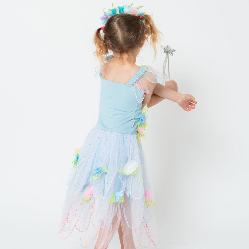 sachin and babi light blue dress Wholesale Girls White Fairy Costume White Angel Wings Included