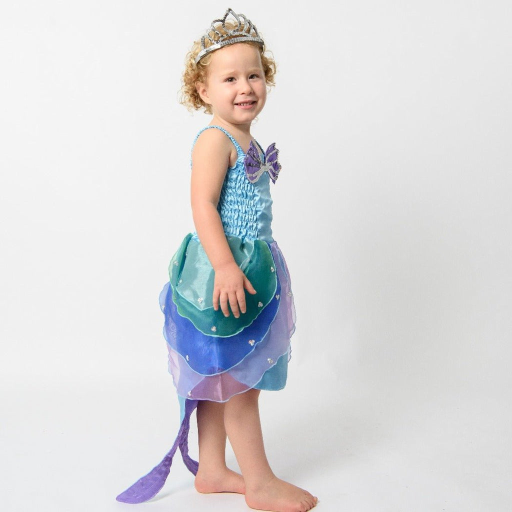 Aqua Mermaid Dress - letsdressup.com.au - Girls Dress Ups