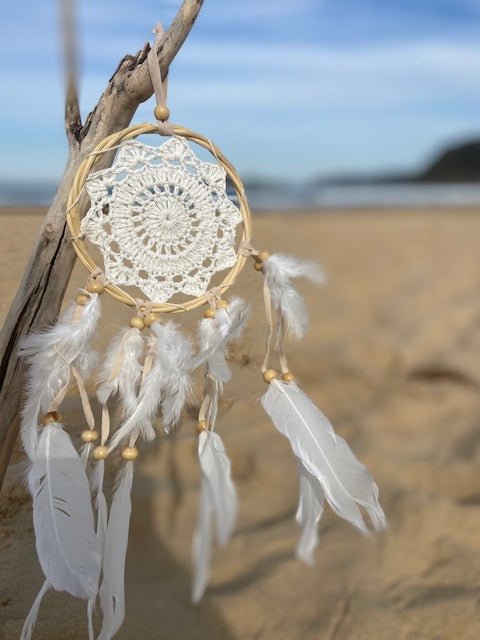 Dreamcatcher - Natural - letsdressup.com.au - Mobiles and Wish Boxes