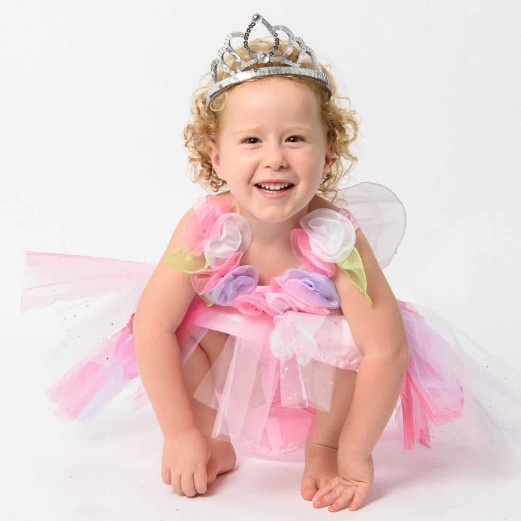 Rindu Childrens Princess Fairy Dress With 3d Wings Mesh Suspender ▻  OutletTrends.com ▻ Free Shipping ▻ Up to 70% OFF