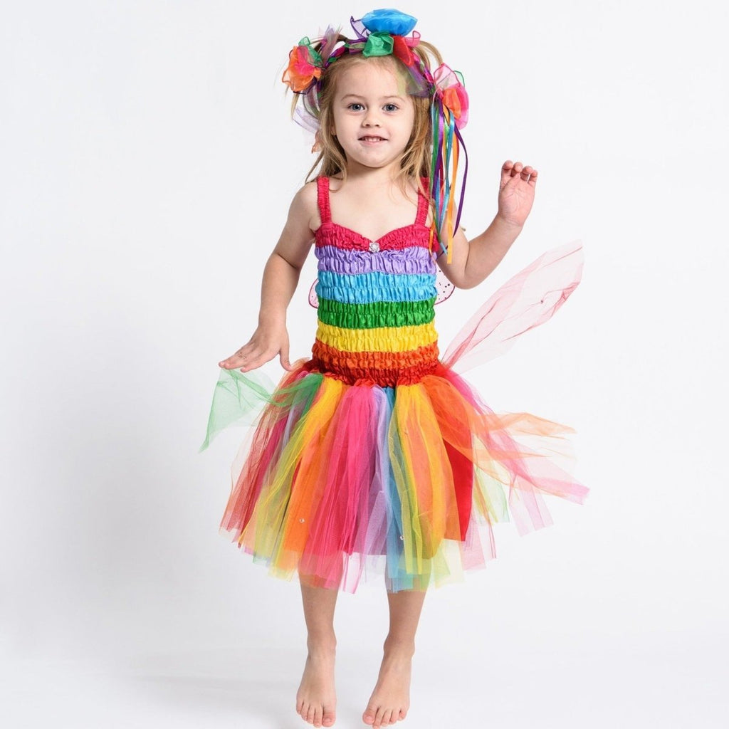green emerald velvet dress Bloom Fairy Dress | Dress up Clothes for Kids main image 1