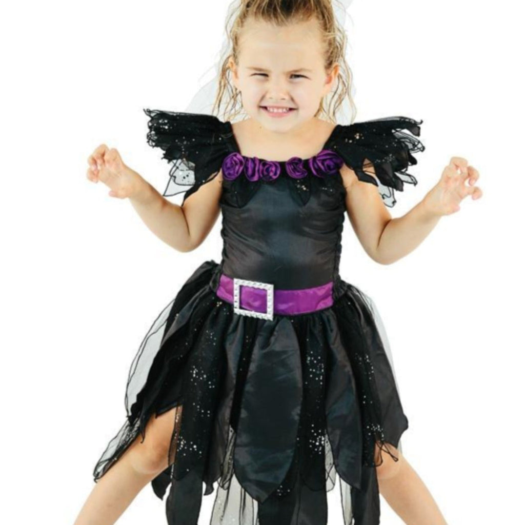 Buy Flying Sleeve Fairy Princess Costume Dress For Girls Dress Up Fancy  Halloween Cosplay Christmas Party Online at Low Prices in India - Amazon.in