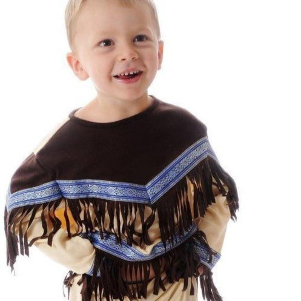 6 Pcs Girls Native American Costume Set Indian Princess Dress
