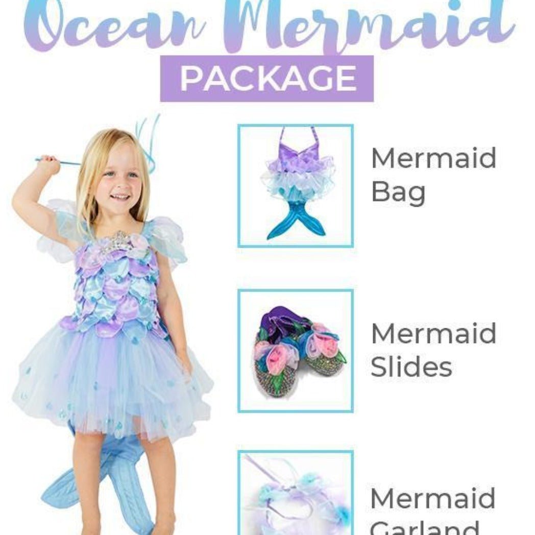 Mystical Mermaid Beach Baby Girl Set main image 1