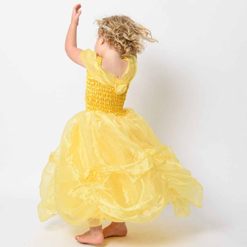 Little Princess Yellow Flower Girl Dresses Ball Gown Puffy Tulle Little  Girl Birthday Dresses Pageant Gowns From Henryk, $161.8 | DHgate.Com