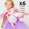 Princess cape with bow x 6