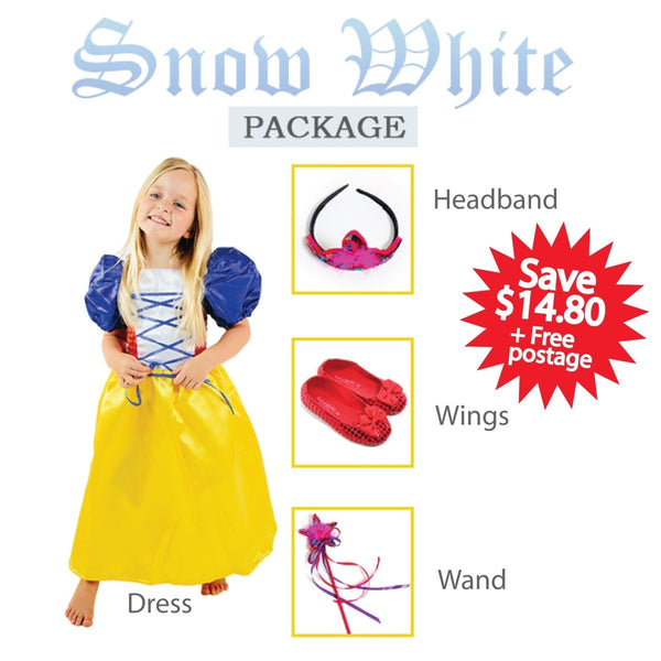 Snow White Dress Package - letsdressup.com.au - Package Deals
