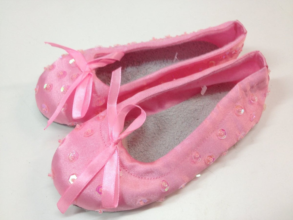 Soft Sequin Ballet Shoes - letsdressup.com.au - Girls Accessories