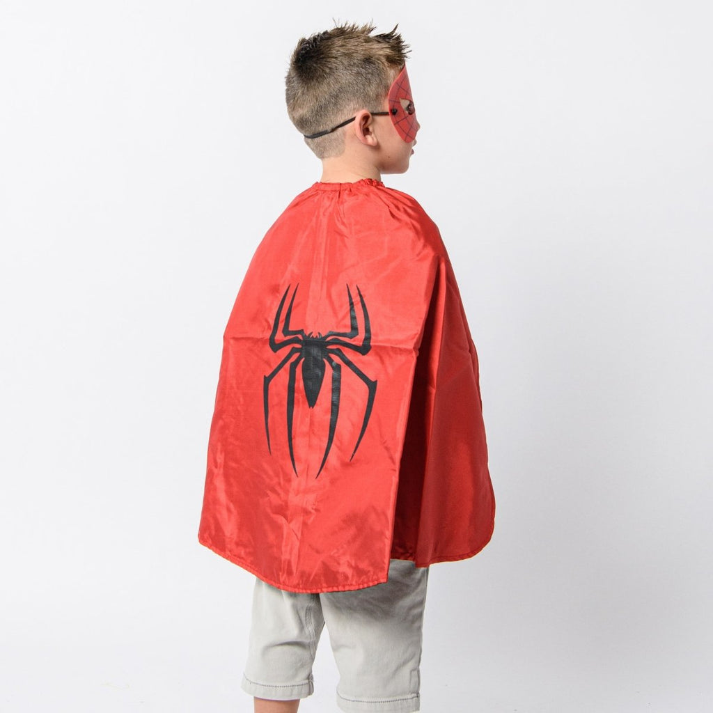 spiderman cape and mask set - letsdressup.com.au - Boys Dress Ups
