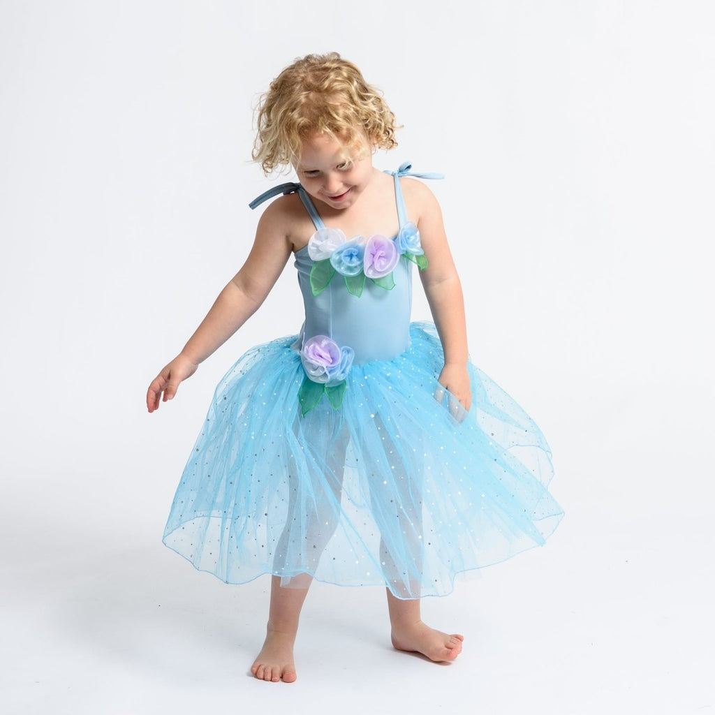 Sugarplum Ballerina Dress Pale Blue - letsdressup.com.au - Girls Dress Ups