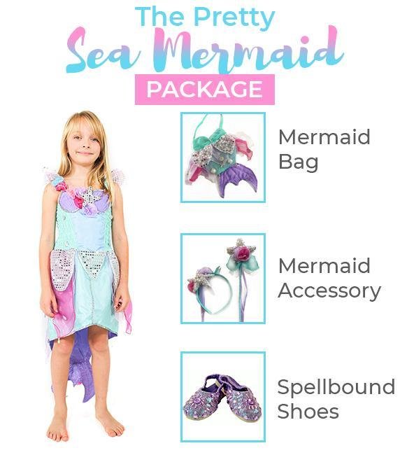 The Pretty Sea Mermaid package - letsdressup.com.au - Package Deals