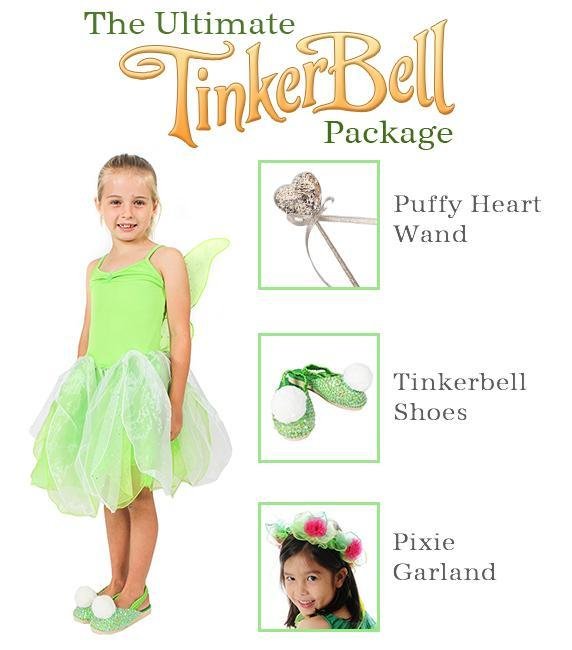The Ultimate Tinkerbell Package - letsdressup.com.au - Package Deals