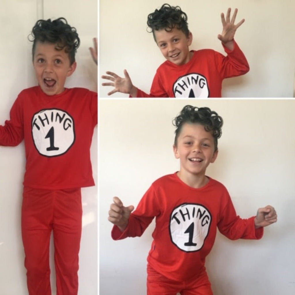 Thing 1 (The Cat in the Hat) - letsdressup.com.au - Boys Dress Ups