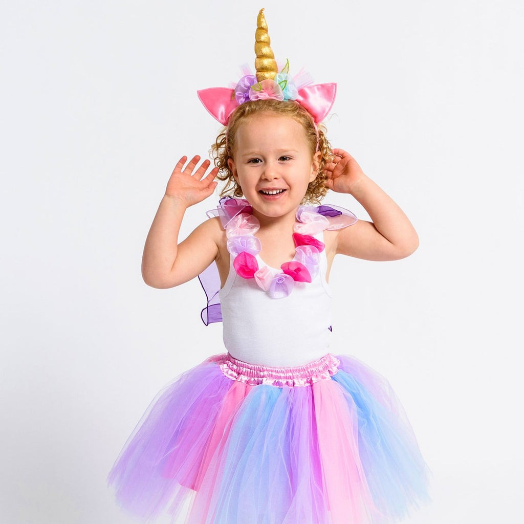 Unicorn Play Set - Skirt and Headband - letsdressup.com.au - Girls Dress Ups